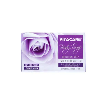 Picture of VITACARE FACE & BODY SOAP WHITE PLUS 100GM